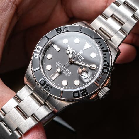 black titanium rolex watch|rolex yacht master titanium price.